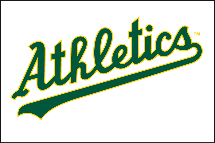Oakland Athletics 1987-1992 Jersey Logo iron on transfers for clothing